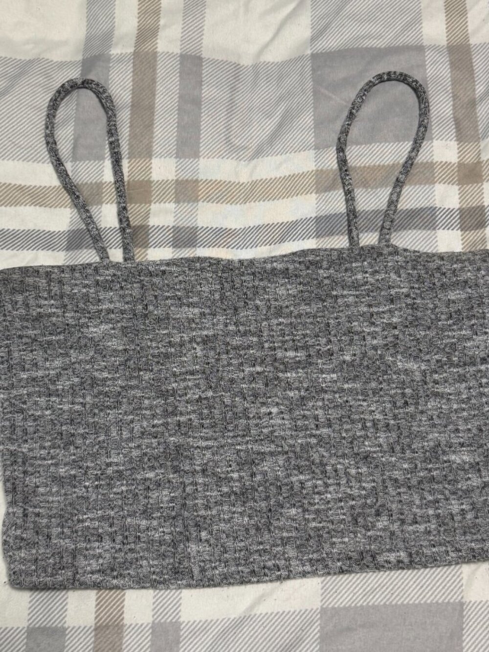 Grey Tube Top - Picture 2 of 3